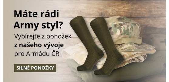 Silné vojenské ponožky Silné vojenské ponožky